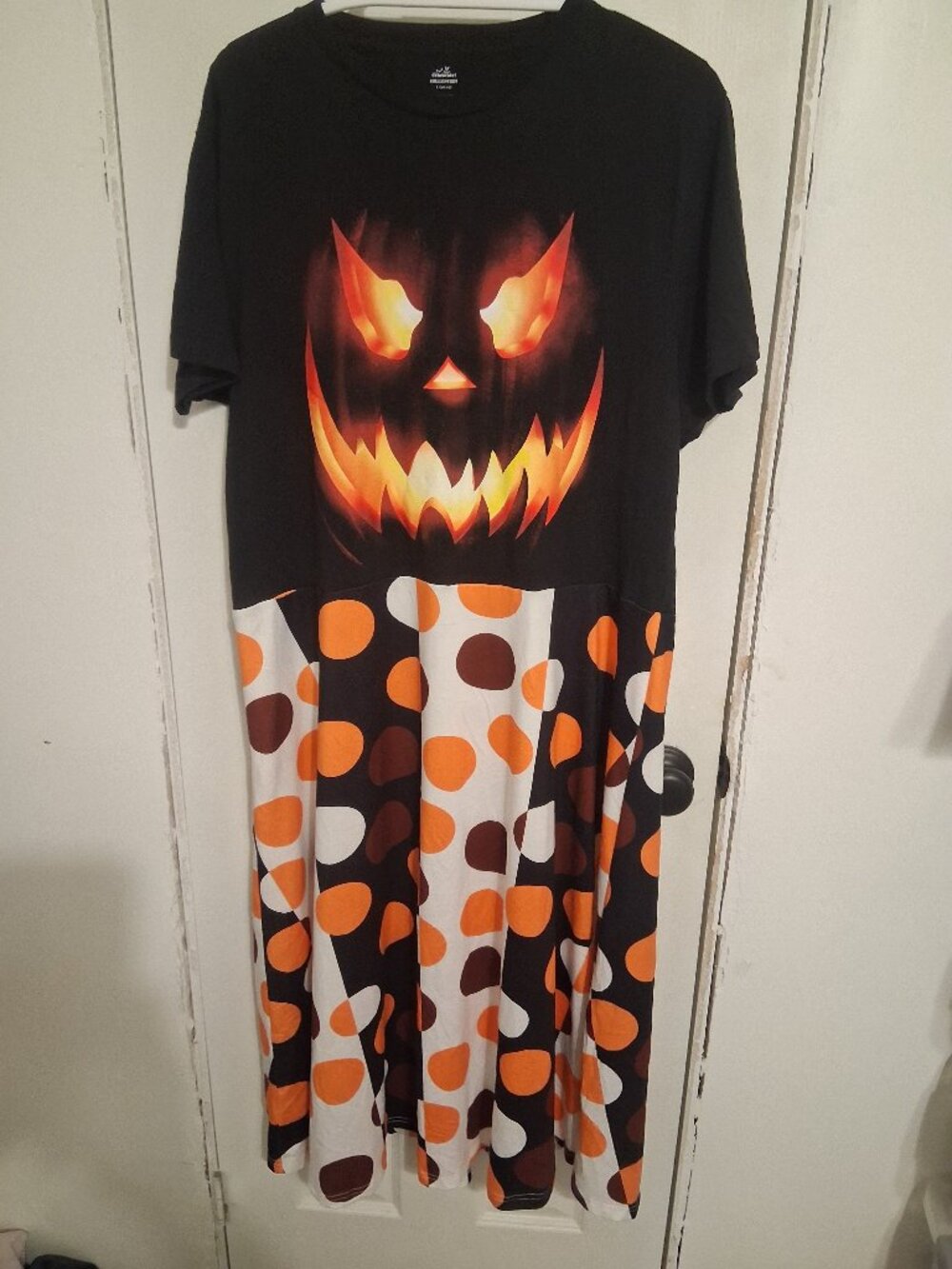 Size L Upcycled Women's halloween dress